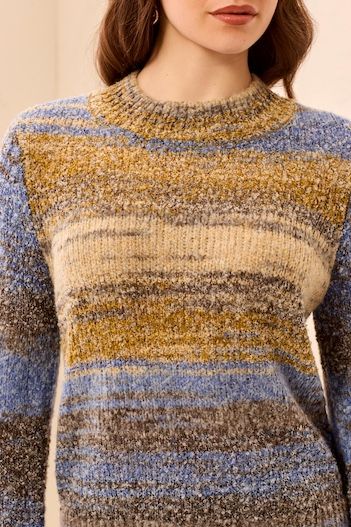 L/S Mock Neck Sweater