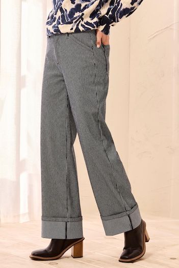Fly Front Ankle W/ Wide Cuff