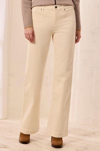 Fly Front Corduroy Pant