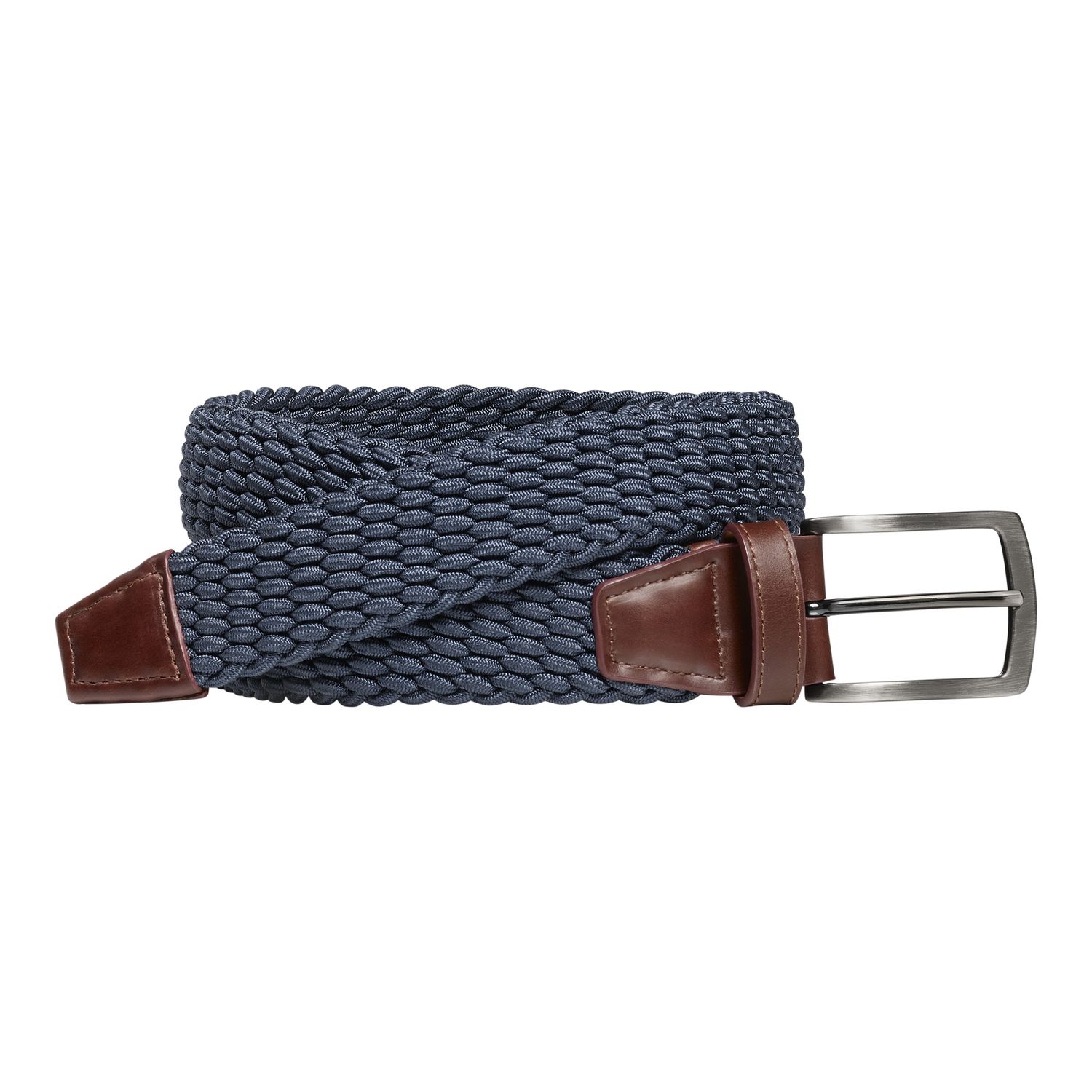 Woven Stretch-Knit Belt