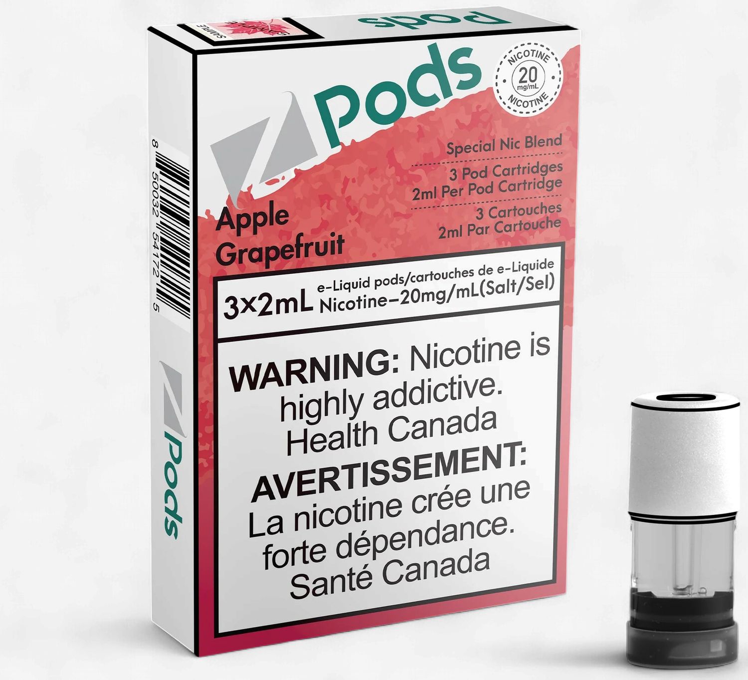 Z Pods [ON], Flavour: Apple Grapefruit