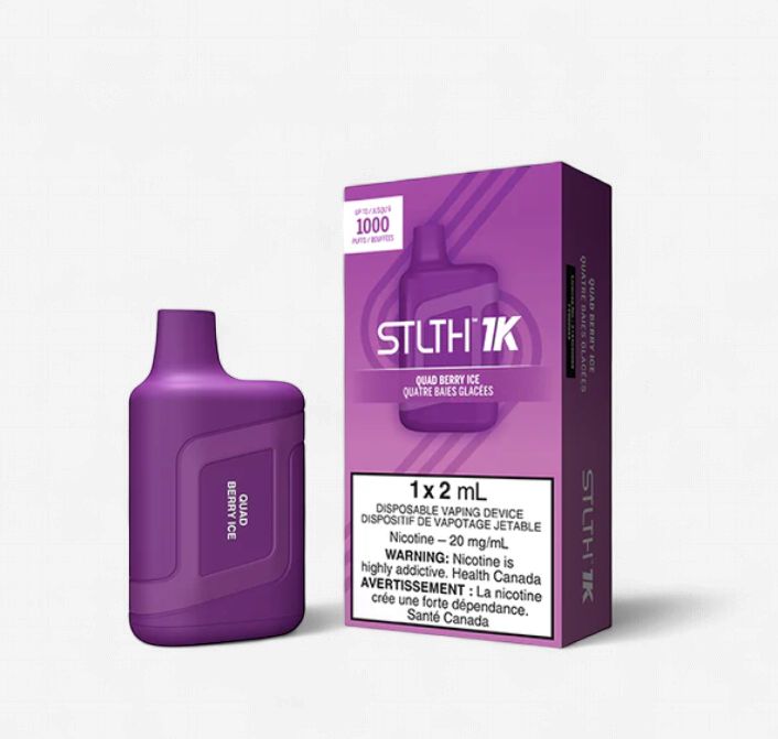 Stlth 1K [ON], Flavour: Quad Berry Ice