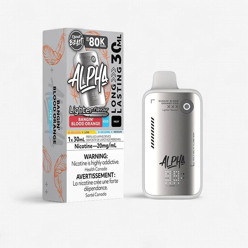 Flavour Beast Alpha Light [ON], Flavour: Bangin' Blood Orange Iced