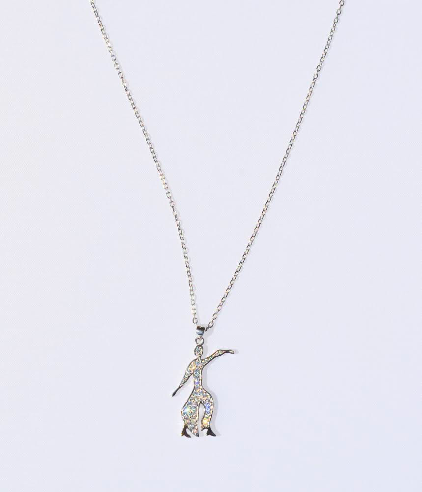 Sterling CZ Fortitude Necklace