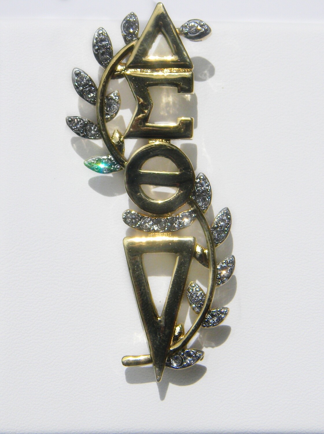 Newer.. Gold Bling Torch Pin