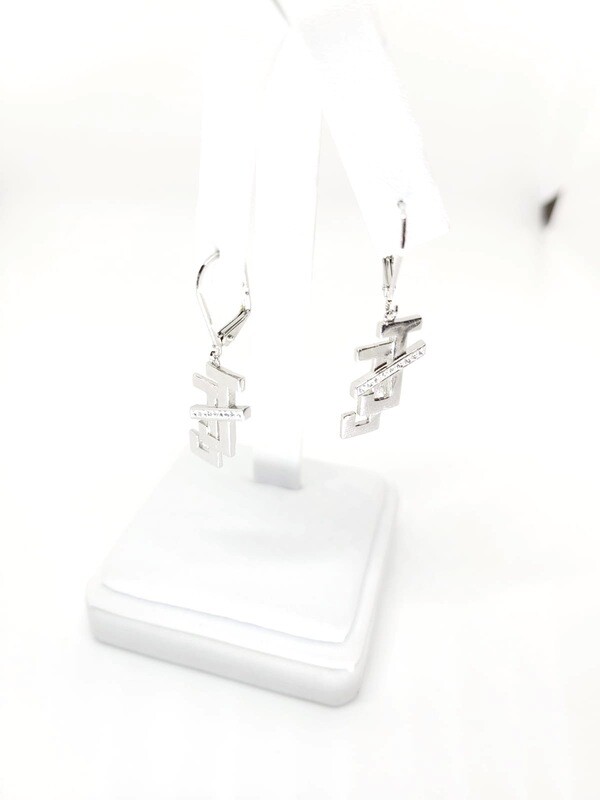 JNJ Jack &amp; JIll silver &amp; bling Earrings