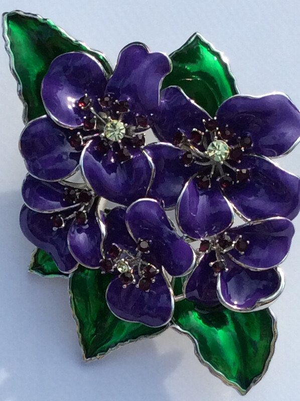 Violet Pin w Carry Lock Box/Dst-Nationally Approved !