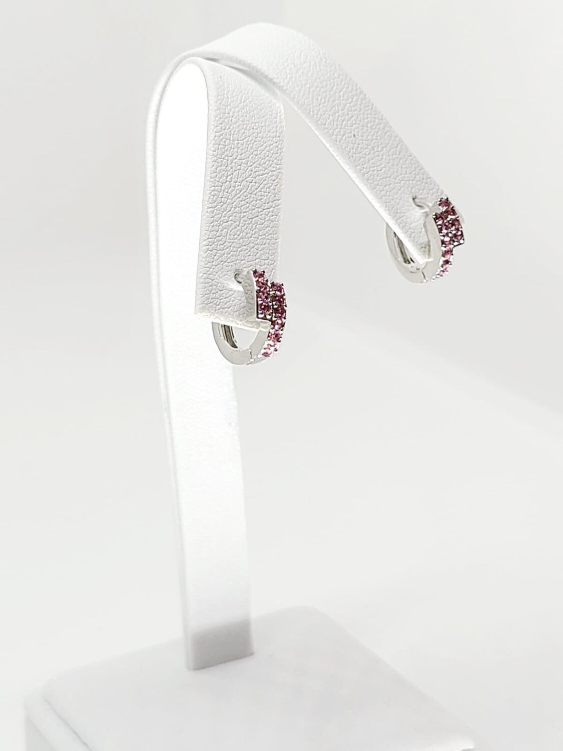 Pink Huggy Earring