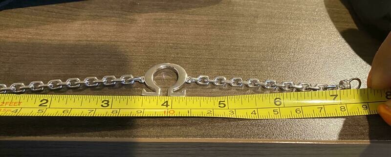 Omega Sterling Men's Bracelet