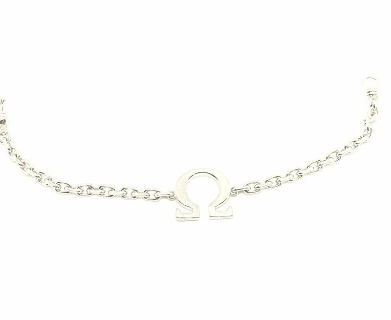 Omega Sterling Men&#39;s Bracelet