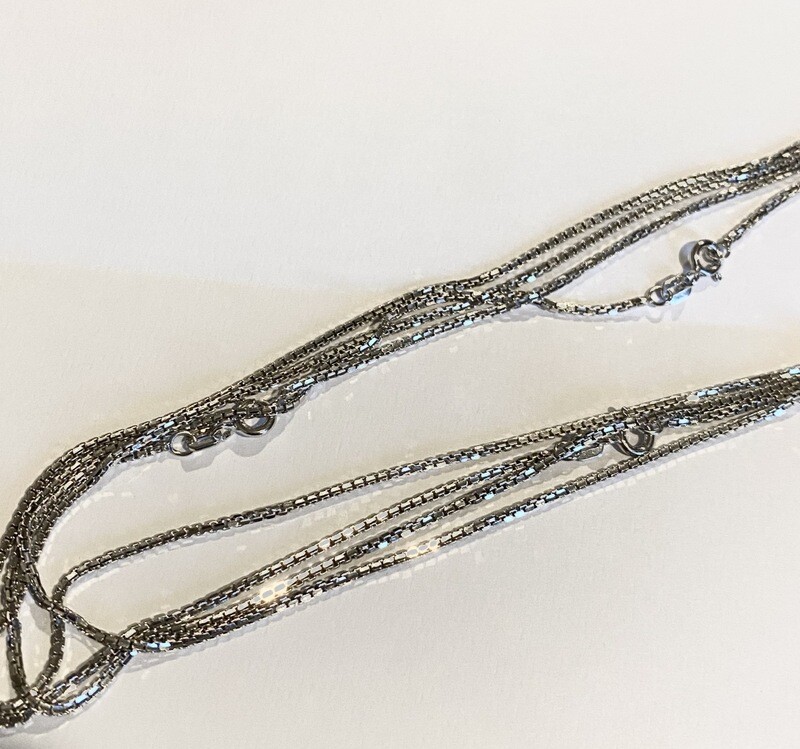 Sterling Silver 18” Chain