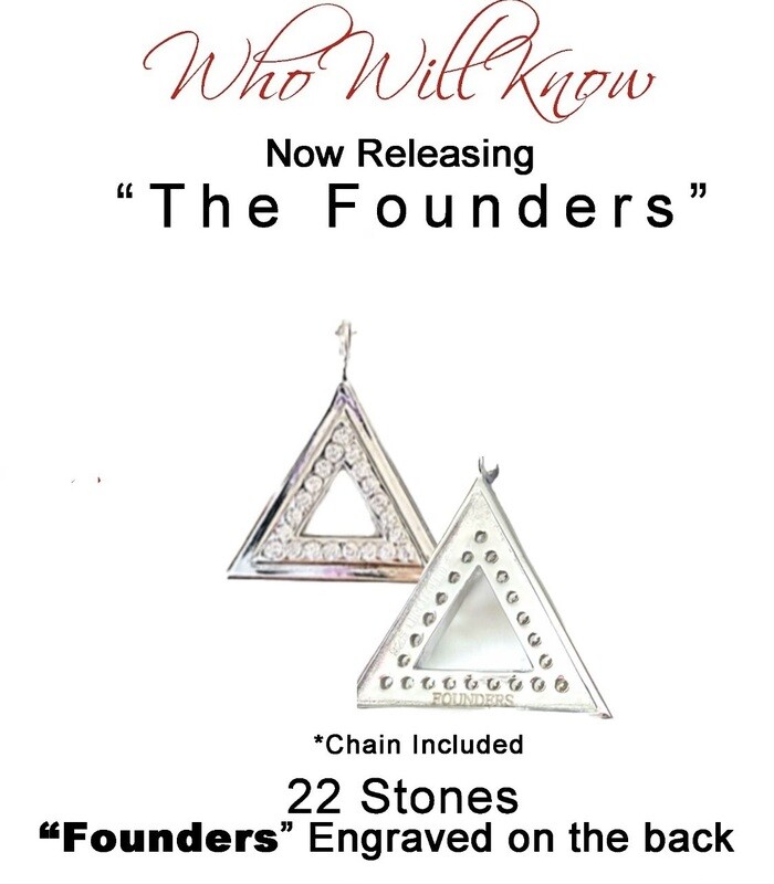 The Founders Pyramid Necklace -925