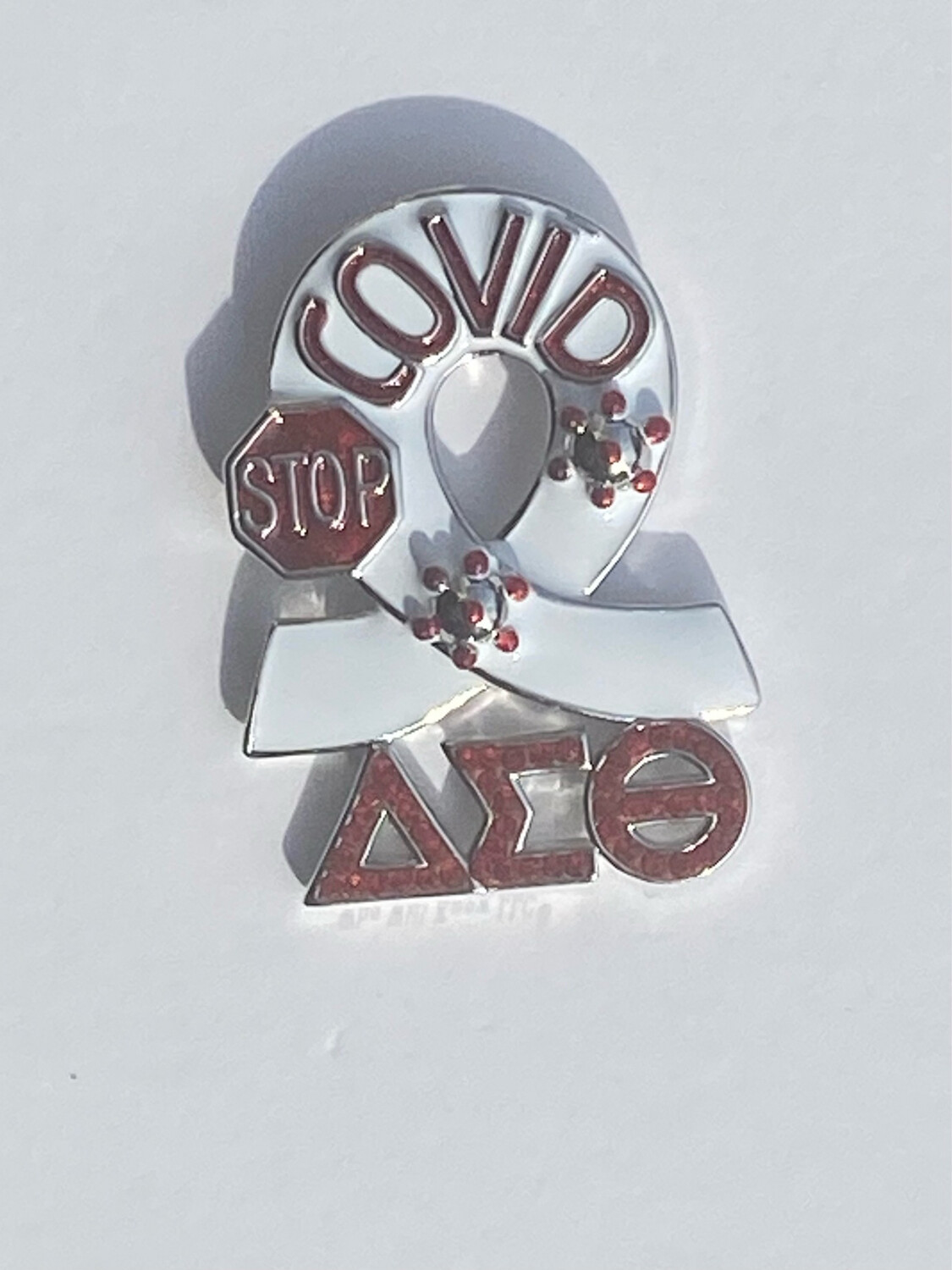 Let’s Stop 🛑 Covid DST Pin