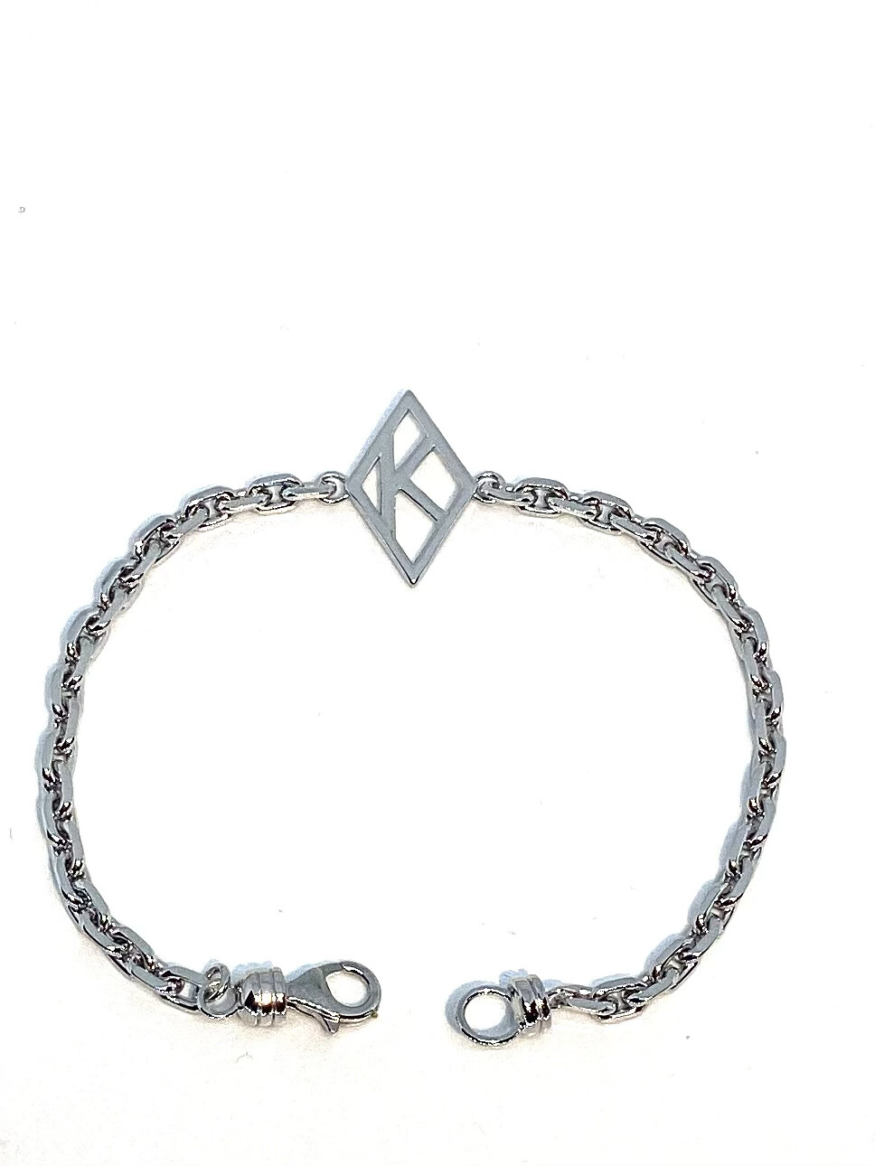 Kappa - Floating K Sterling Silver Bracelet