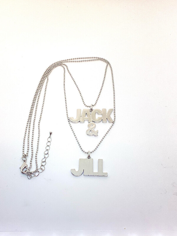 Jack & Jill Silver Necklace 