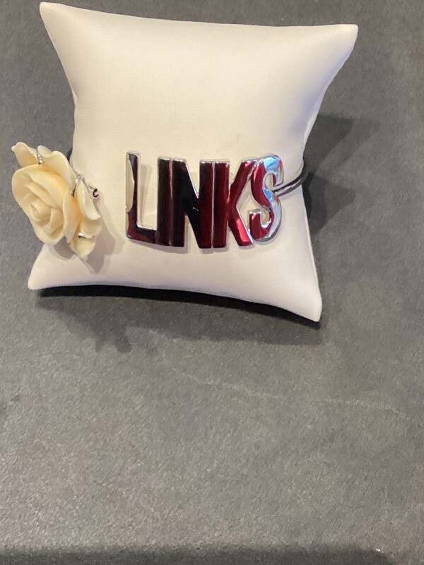 The Links Flower Bangle