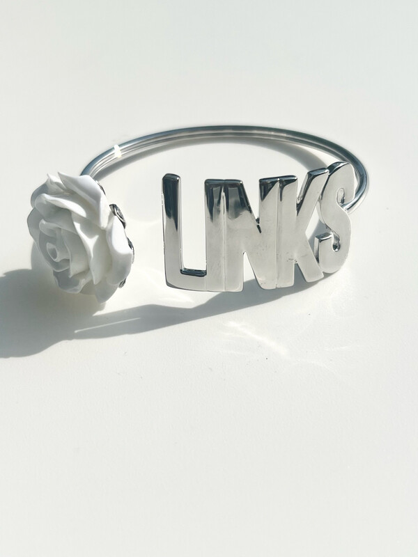The Links Flower Bangle