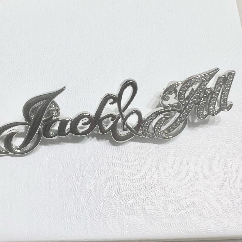 High Polished Jack & Bling Jill Pin