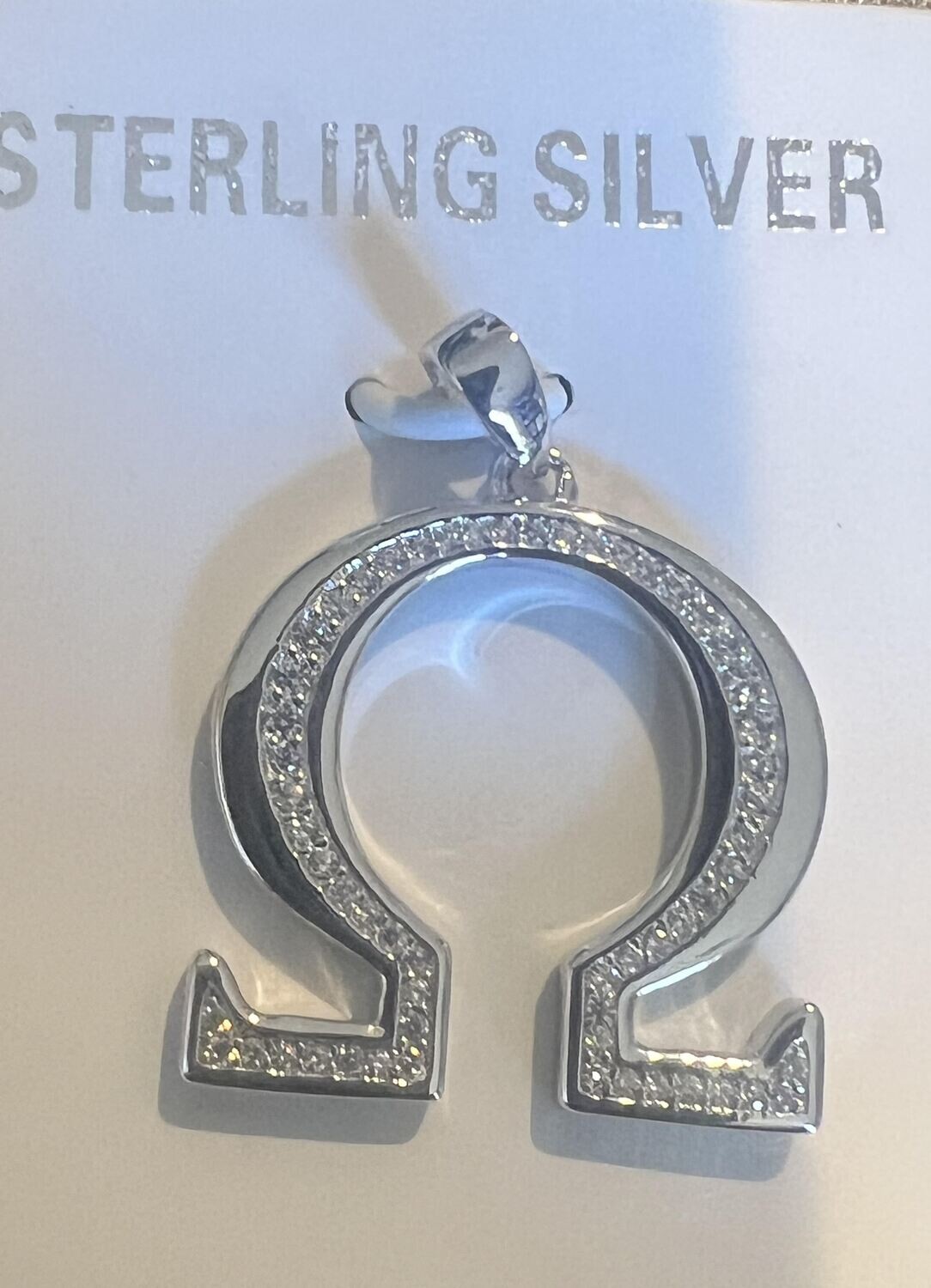 Omega Nickel Size Cz Necklace