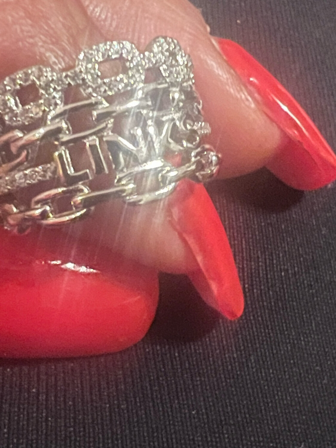 The Links Chain Sterling Ring