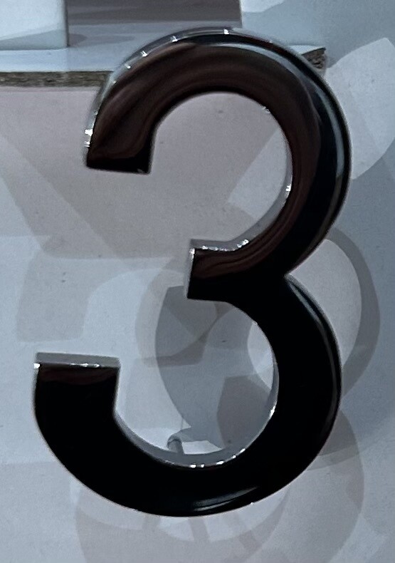 Line Number Pins - Double /Triple Digit