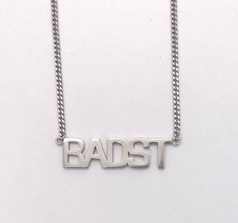 Badst- Beta Alpha Delta Sigma Theta Necklace