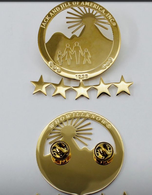 5 star Jack &amp; jill pin