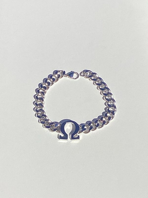 Omega Cuban link Bracelet