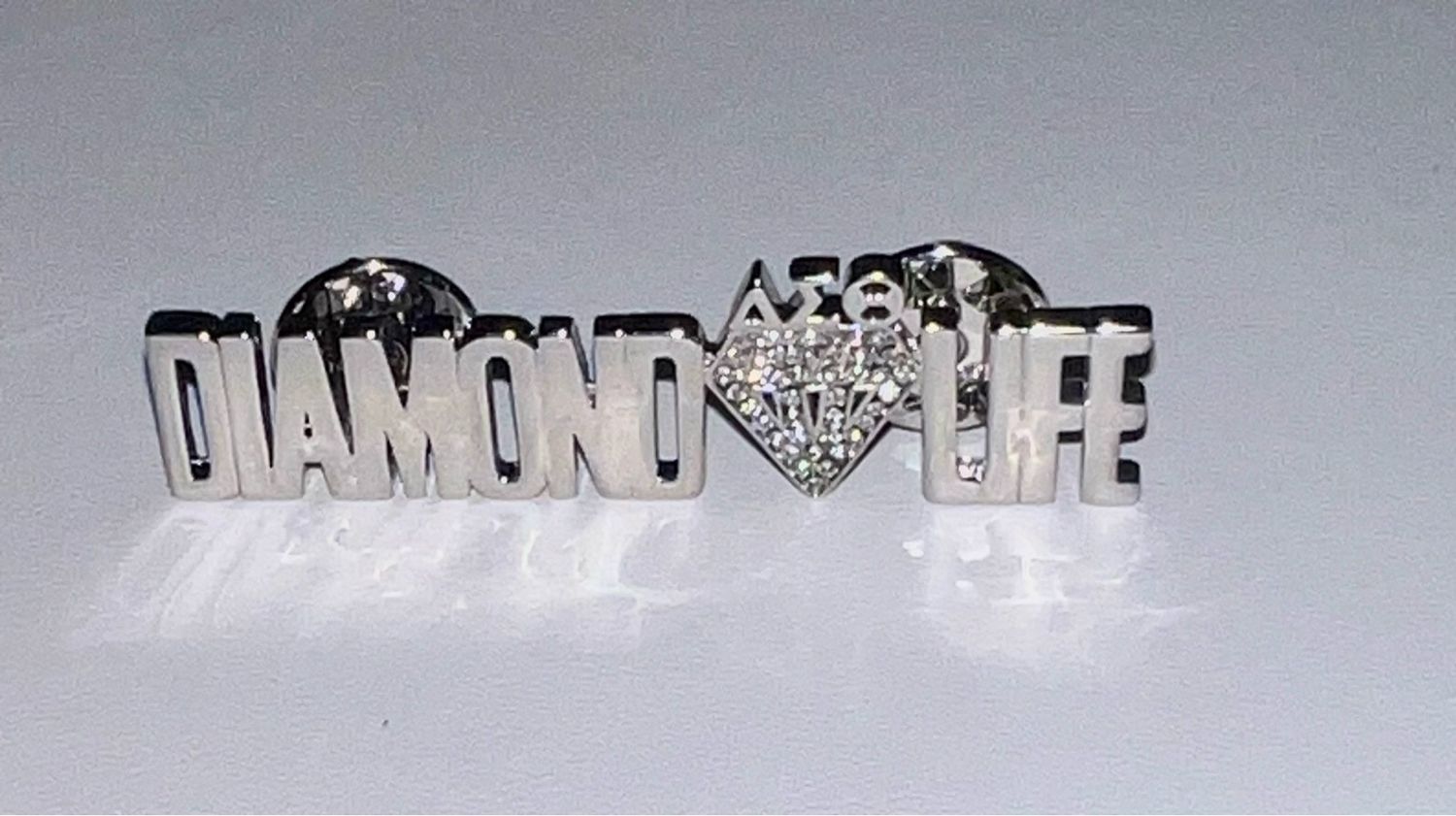 Diamond Life Brooch Pin