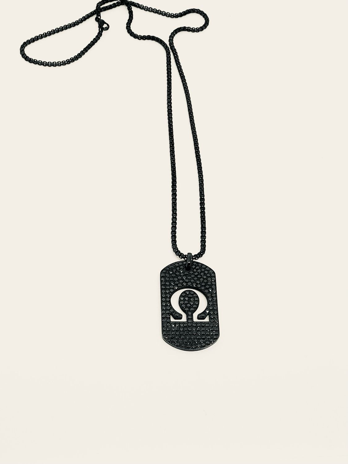 Black Ice Omega Tag