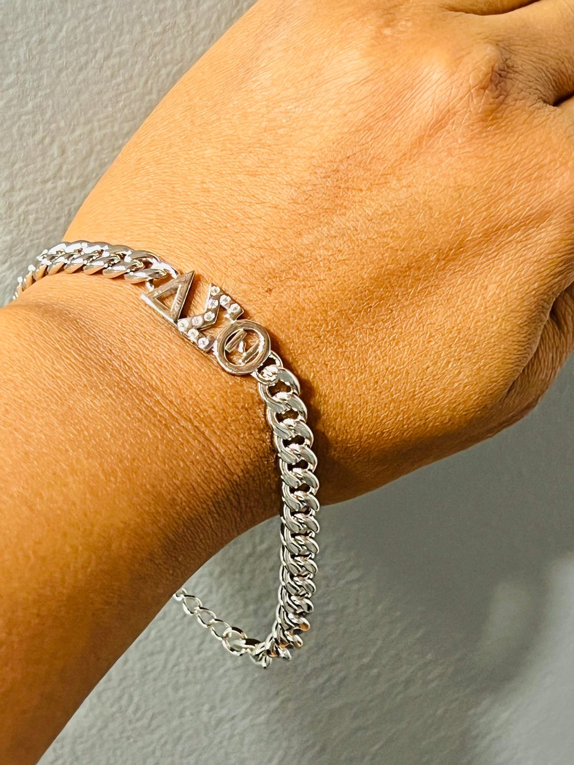 The 9” Cuban Sterling Link Bracelet -