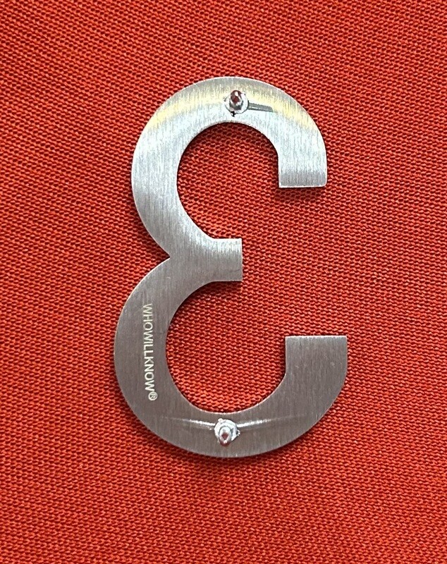 Line Number Pins - Double /Triple Digit