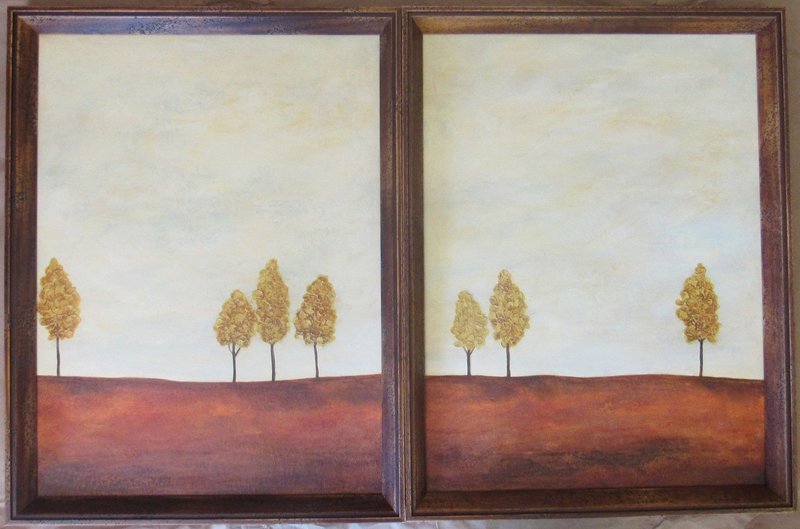 Golden - Diptych
