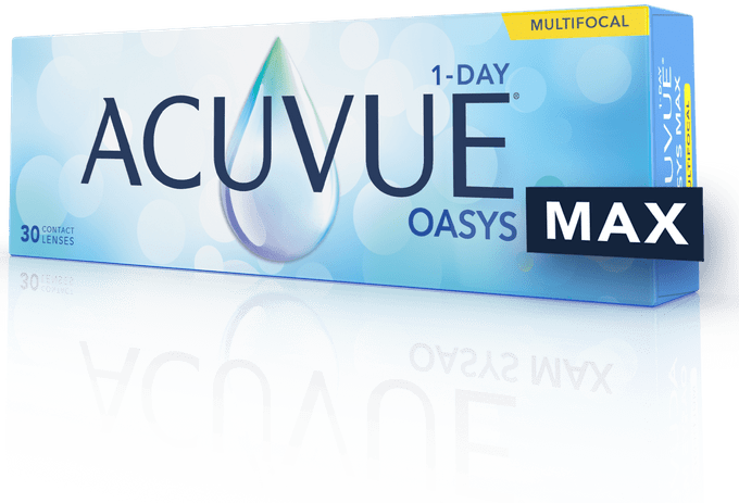 ACUVUE® OASYS MAX 1-Day MULTIFOCAL 90 Pk X 2