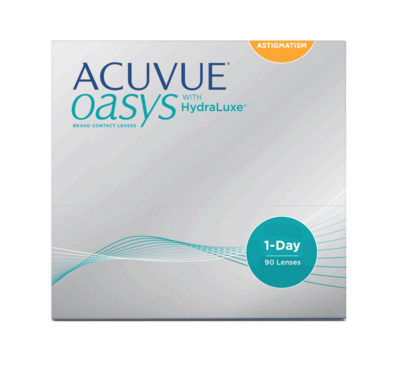 ACUVUE OASYS® 1-Day for ASTIGMATISM 90 pk X 2