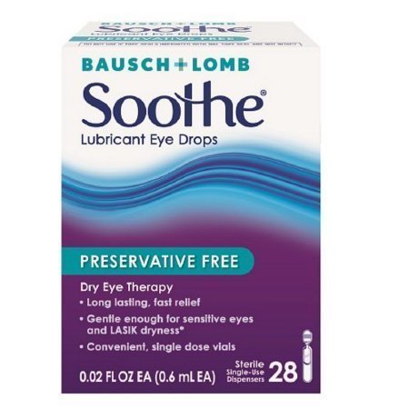 Bausch & Lomb Soothe Lubricant Eye Drops Single-Use Dispensers 28