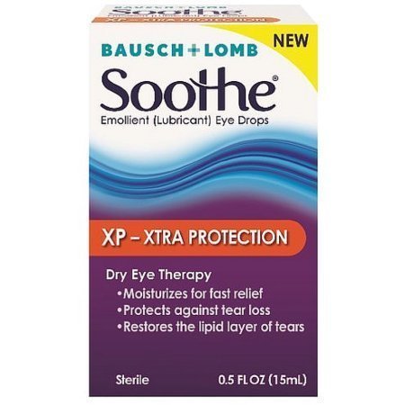 Bausch & Lomb Soothe XP Emollient Lubricant Eye Drops 0.50 oz