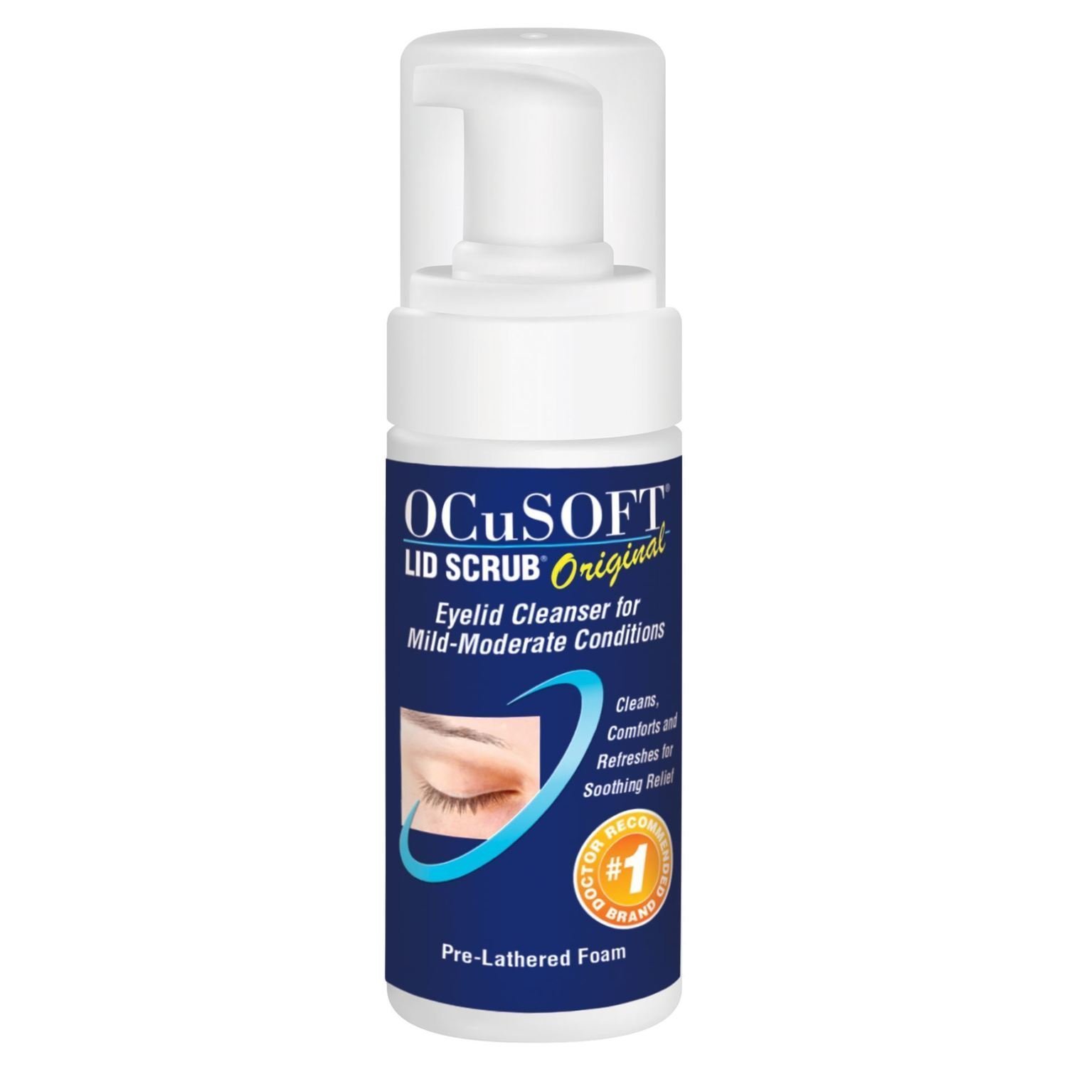 Lid Scrub Value Size Foam 7.25 OZ
