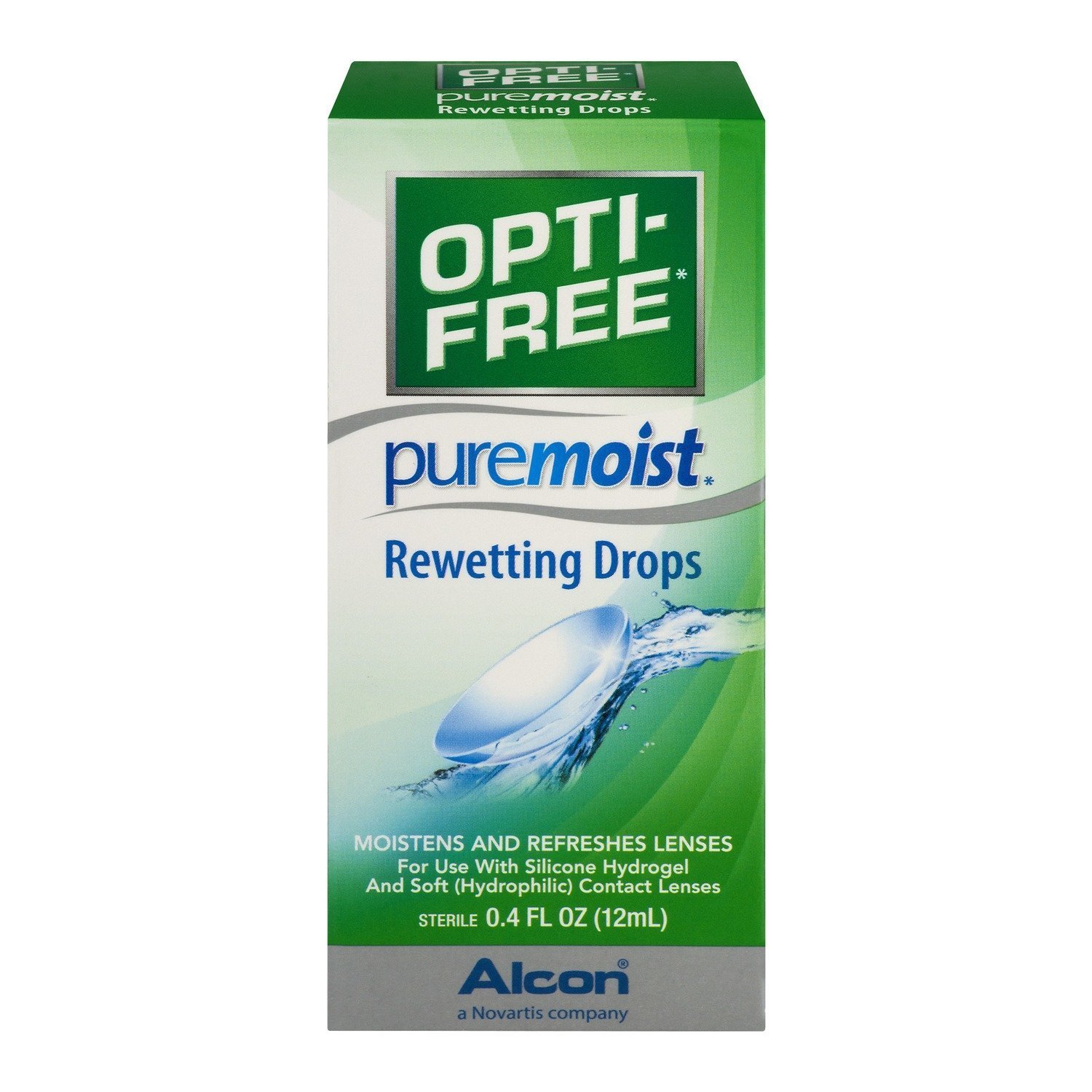 OPTI-FREE Pure Moist Rewetting Drops 12 mL