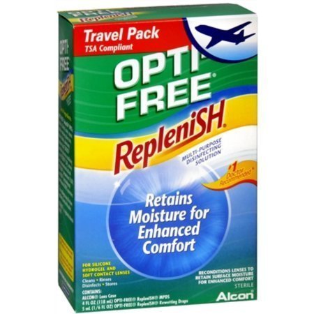 OPTI-FREE Replenish Multi-Purpose Disinfecting Solution Travel Pack