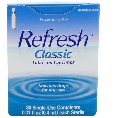 REFRESH Classic Lubricant Eye Drops Single-Use Containers 30 Each