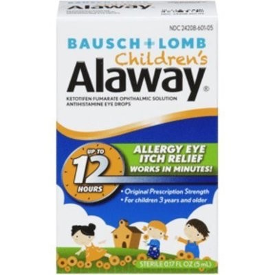 Bausch + Lomb Alaway Solution Eye Drops for Children 0.17 oz