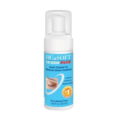 Ocusoft Lid Scrub Plus Foam Eyelid Cleanser 1.69 oz