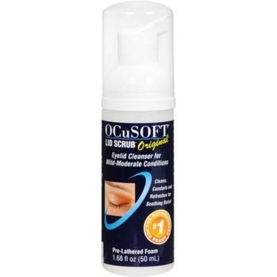 OCuSOFT Lid Scrub Foaming Eyelid Cleanser 1.69 OZ
