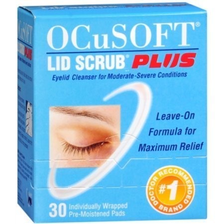 OCuSOFT Plus Eyelid Cleanser Pads 30 Each