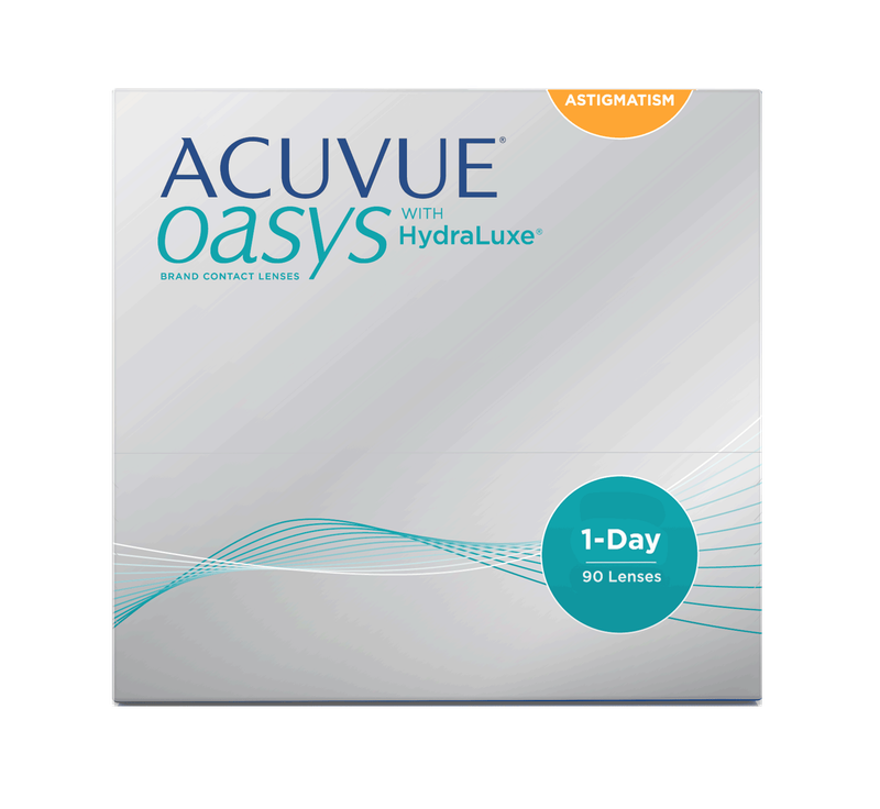 ACUVUE OASYS® 1-Day for ASTIGMATISM 90 pk X 2