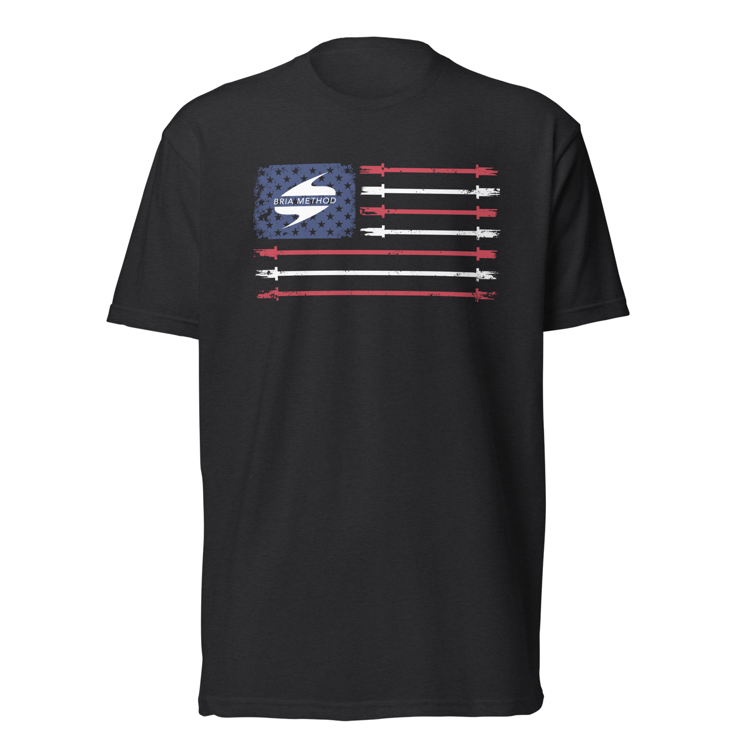 Barbell Flag - Unisex 60/40 Tee