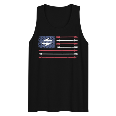 Barbell Flag - Men's Premium Tank