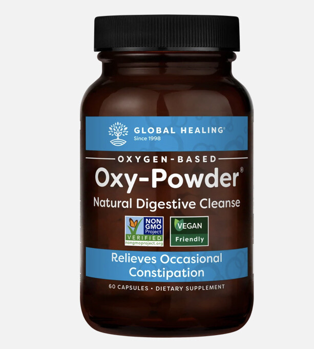 Global Healing Centre OXY POWDER Oxygen-Based Intestinal Cleanser