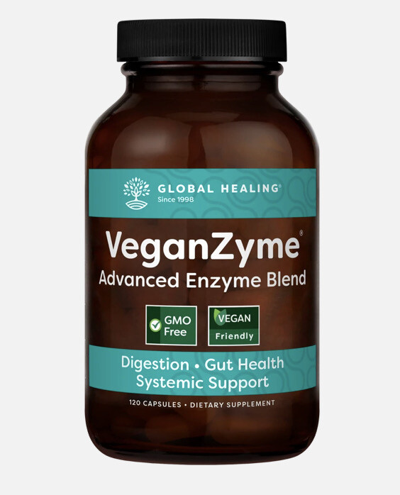 Global Healing Centre Veganzyme - Digestive & Systemic Enzyme